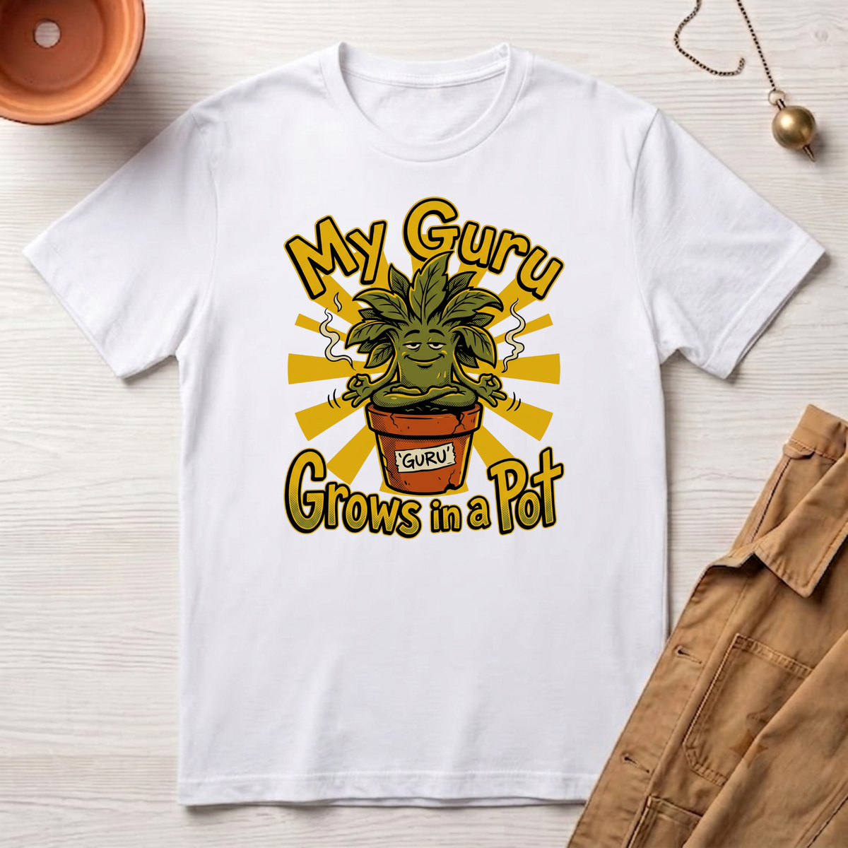 My Guru Grows In A Pot T-Shirt