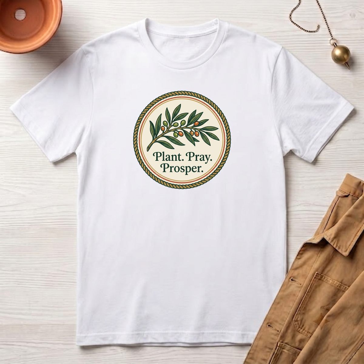 Plant. Pray. Prosper. T-Shirt