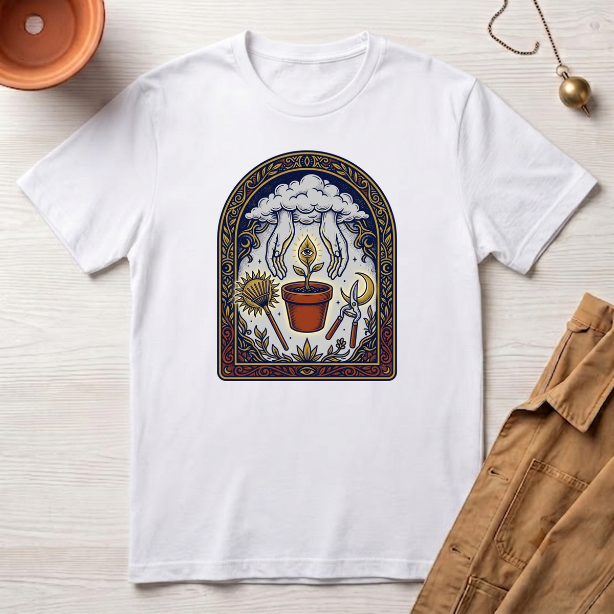 Sacred Soil & Celestial Hands T-Shirt