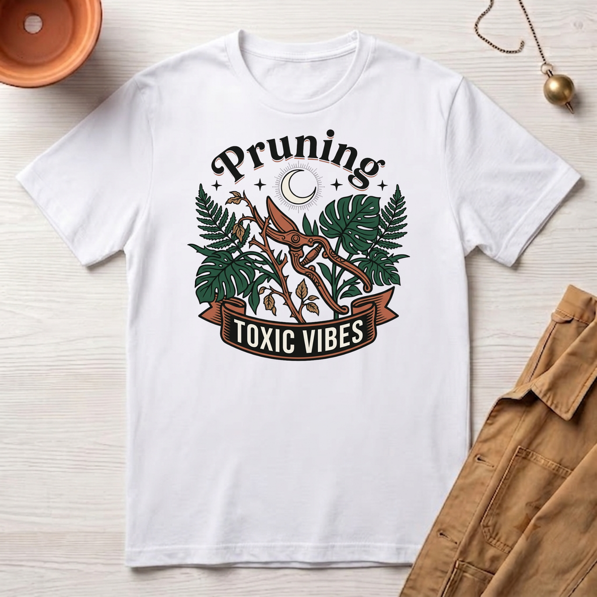 Pruning Toxic Vibes T-Shirt